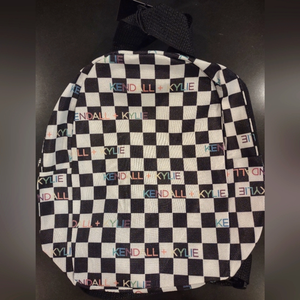 Kendall and Kylie Mini Checkered Bag